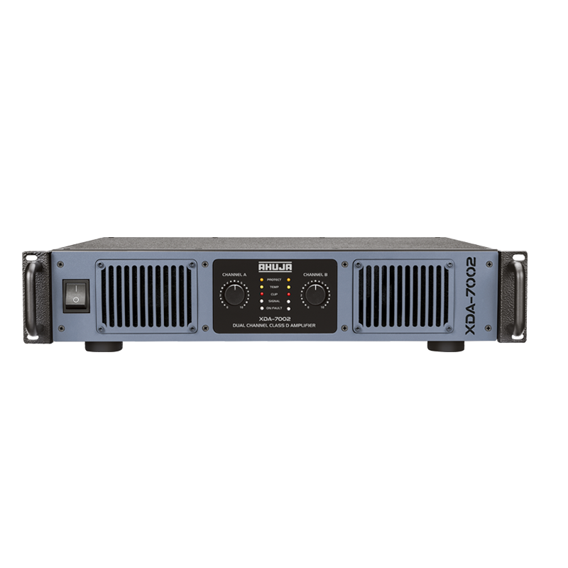 Ahuja Dual Channel Power Amplifiers  XDA-7002 2400+2400 WATTS