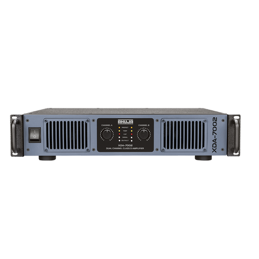 Ahuja Dual Channel Power Amplifiers  XDA-7002 2400+2400 WATTS